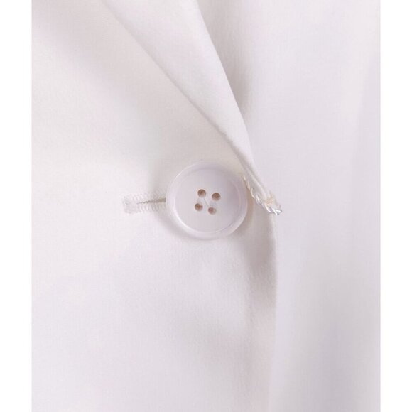 MM6 Maison Margiela Classic Blazer Size 42 US 6 White NWT $880 - Picture 2 of 14